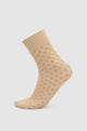 Luna Nylon Socks - Beige
