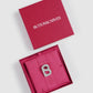 Petite Signature Flat Brooch - Silver