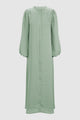 Noura Puff Dress - Jadeite