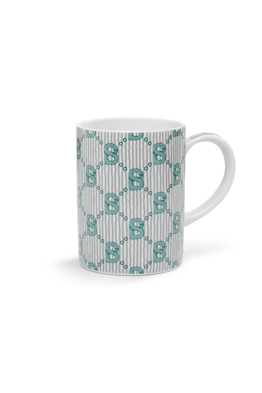 Beverly Monogram Mug - Teal