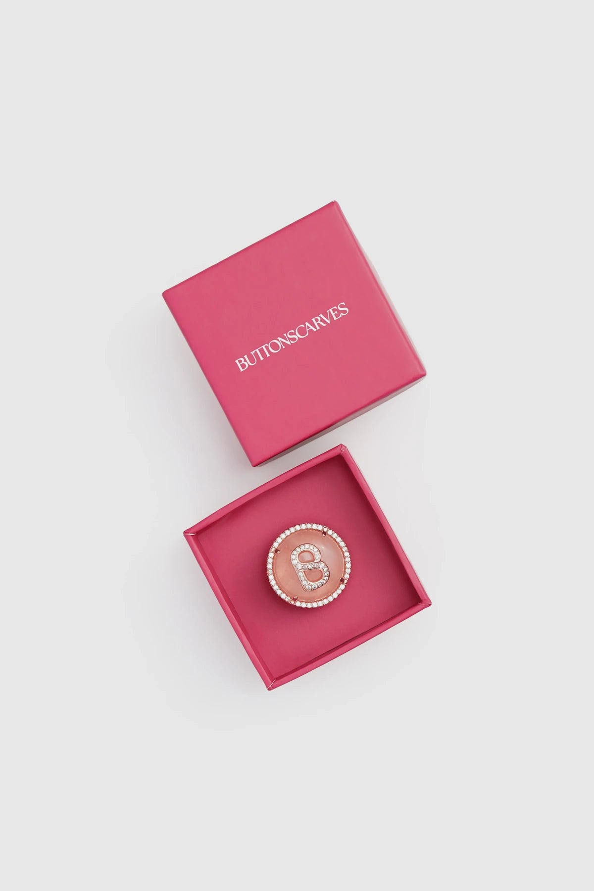Liora Pin Brooch - Rose Pink Gold