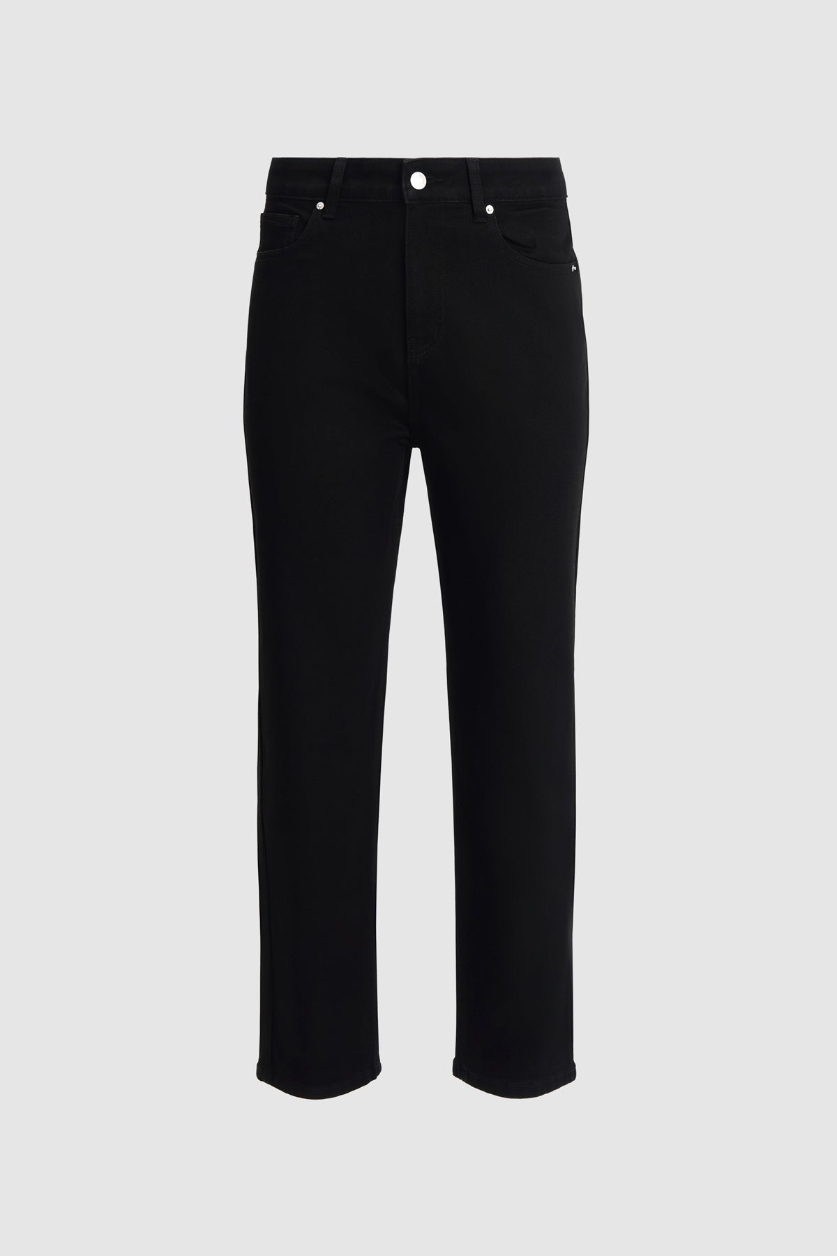 Emma Baggy Denim Pants - Black