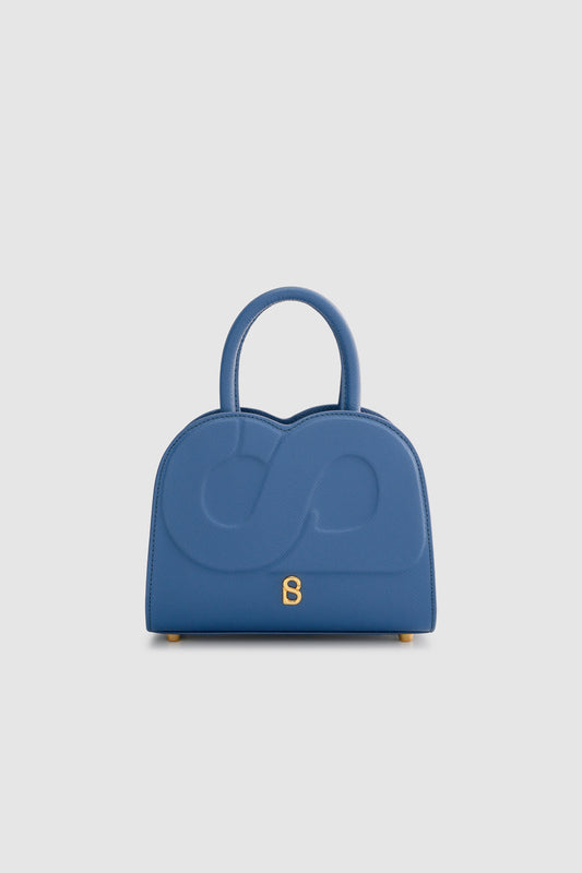 Joy Bag Small - Saffiano Leather - Bluebell