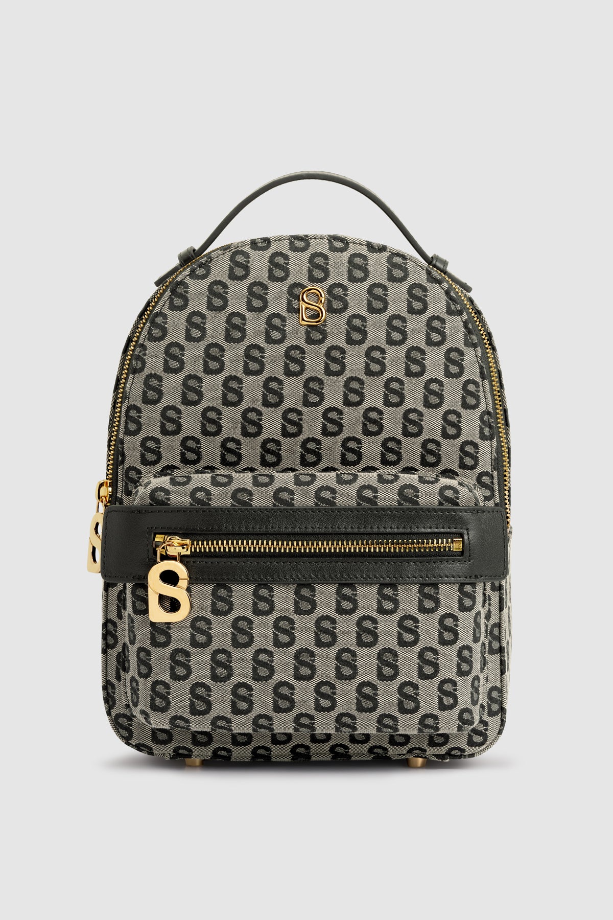 Monogram Backpack - Black