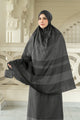 Tapis Abstre Capsule Prayer Robe - Charcoal