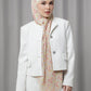 Nagita Tie Back Square - True White