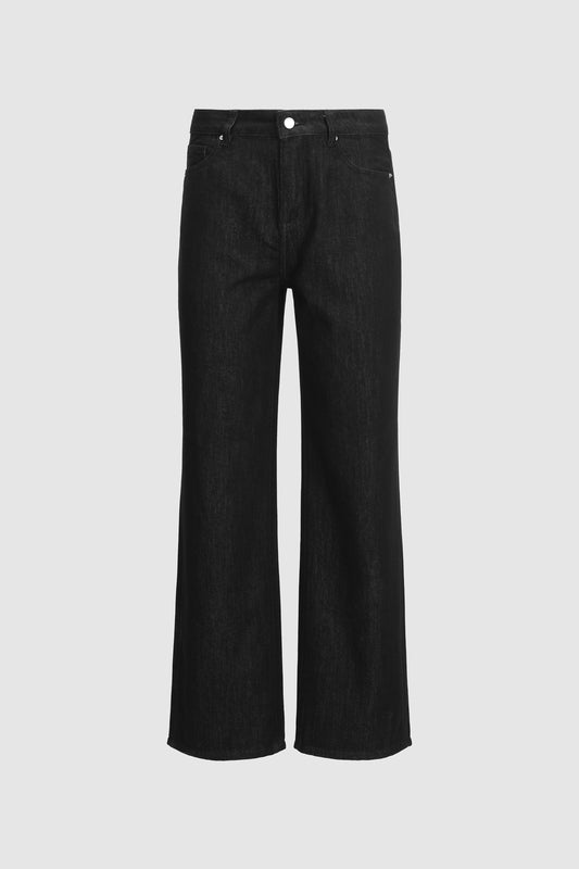 Olivia Denim Pants - Black