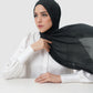 Everyday Twill Shawl - Jet Black