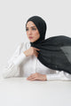 Everyday Twill Shawl - Jet Black
