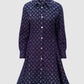 Monogram Denim Tunic - Fuchsia