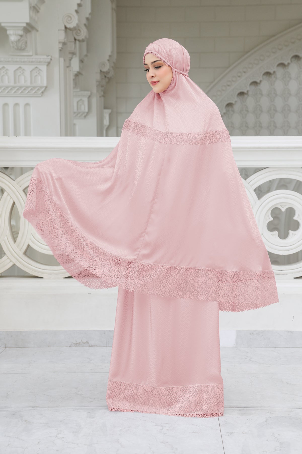 Safa Prayer Robe - Pink