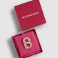 Signature Crystal Brooch - Rose Gold