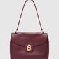Savina Bag - Pebble Leather - Dark Cherry