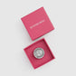 Liora Pin Brooch - Silver Clear