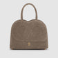 Joy Bag Medium - Suede Leather - Taupe