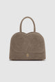 Joy Bag Medium - Suede Leather - Taupe