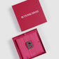 Petite Signature Flat Brooch - Hematite