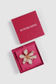 Crystal Orchid Brooch - Rose Gold