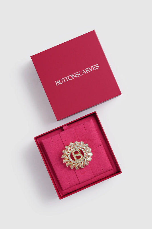Orien Brooch - Gold