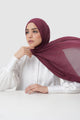 Everyday Twill Shawl - Maroon