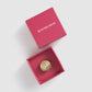Sofia Round Pin Brooch - Gold