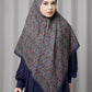 Nagita Slavina Tie Back Square - Midnight