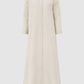 Noura Jacquard Dress - Beige