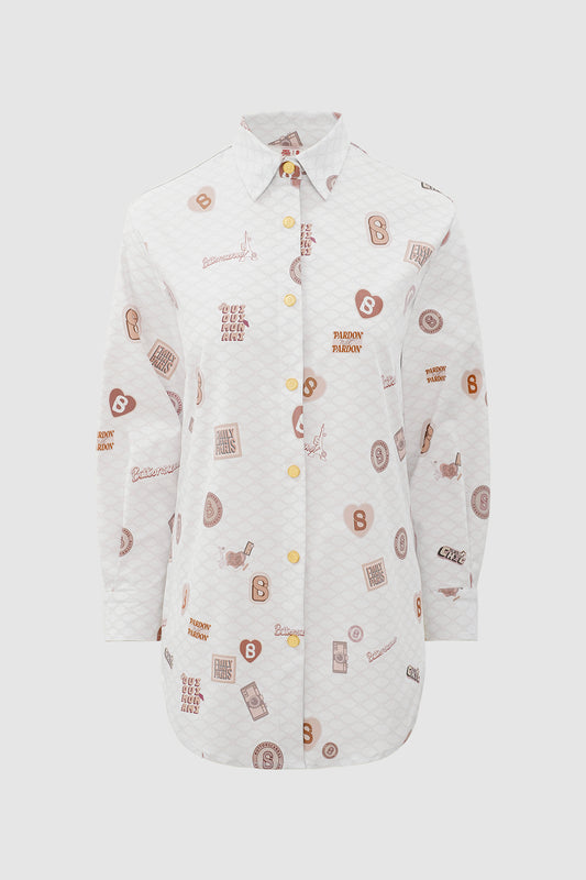 Parisian Basic Shirt - Ivory