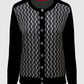 Leena Knit Cardigan - Black