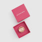 Liora Pin Brooch - Rose Clear Gold