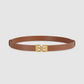 Deux Interlock Belt - Brown