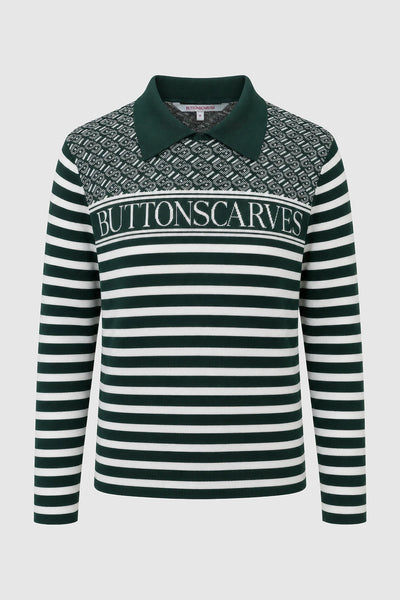Tropical26 Polo Knit - Green – Buttonscarves