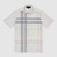 Checked Men Shirt - Gray