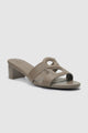Kefi Block Heels - Taupe