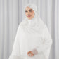 Safa Bergo - Broken White