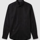 everyday men embroidery long sleeve shirt in black by buttonscarves