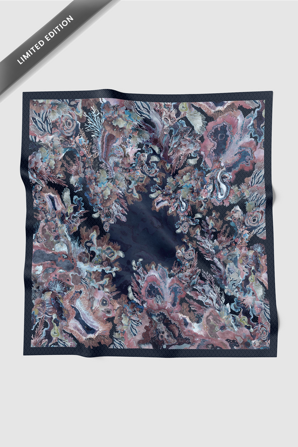 Dune Jacquard Voile - Bluvia