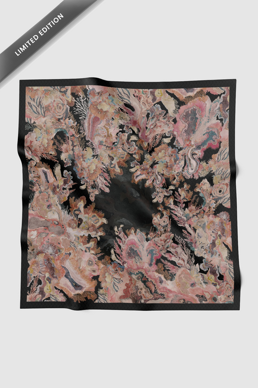 Dune Jacquard Voile - Underblack