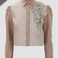 Signature Jacquard Detailed Shirt - Dusty
