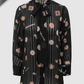 Parisian Bow Tie Shirt - Black