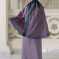 Linka Two Tone Capsule Prayer Robe - Berry