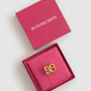Deux Ring Brooch - Gold