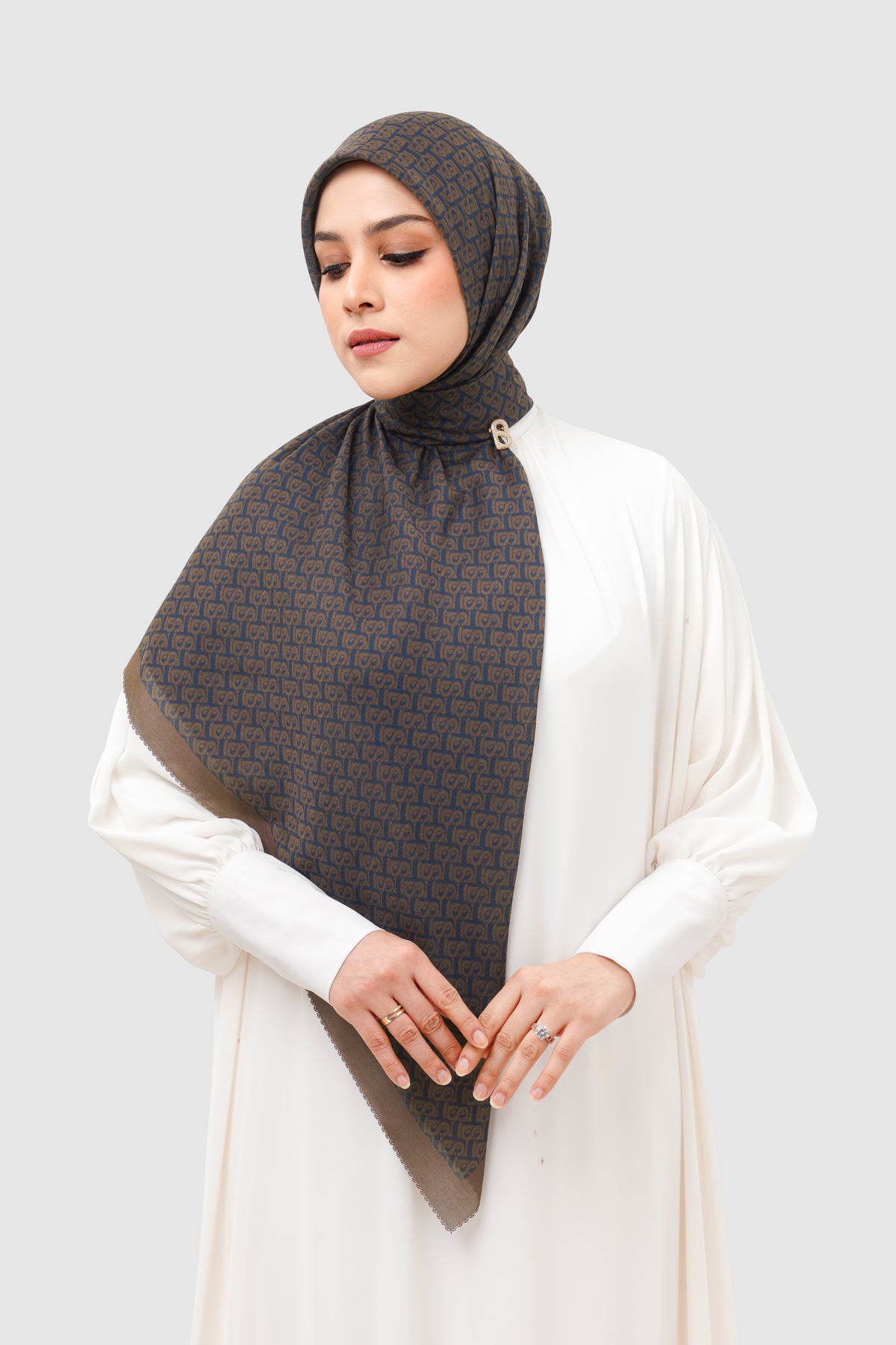 Bimu Twill Square - Cinnamon