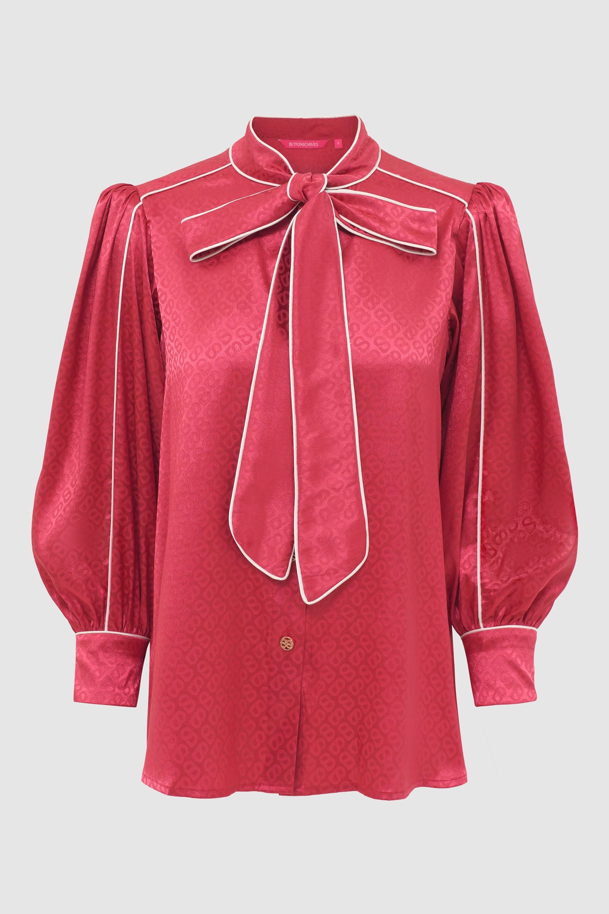 Tapis Monogram Shirt - Red