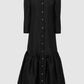 Signature Jacquard Shirt Dress - Eclipse