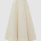 Signature Jacquard Skirt - Ecru