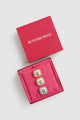 Square Pin Brooch Package - White