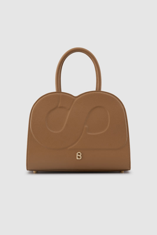 Joy Bag Medium - Saffiano Leather - Camel