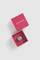 Sofia Round Pin Brooch - Silver
