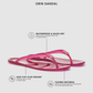 Orin Sandal - Fuchsia